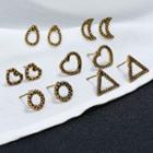 Set: Rhinestone Alloy Earring (various Designs)