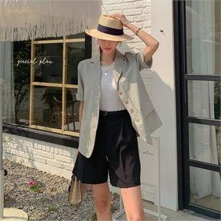 Short-sleeve Summer Blazer
