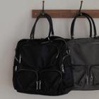 Pocket-front Multi-way Tote Bag