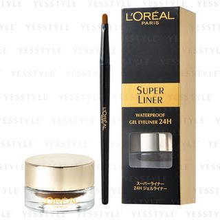L'oreal - Super Liner 24h Waterproof Gel Eyeliner #02 Brown 1 Set