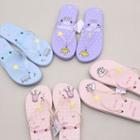 Cartoon Print Flip-flops Random Color - One Size