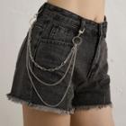 Layered Alloy Jeans Chain