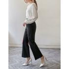 Plus Size Band-waist Loose-fit Pants