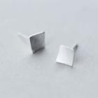 925 Sterling Silver Square Sterling Silver Earrings