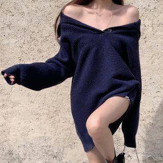 Henley Turtle Neck Sweater