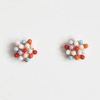 Non-matching Alloy Balloon & Car Earring