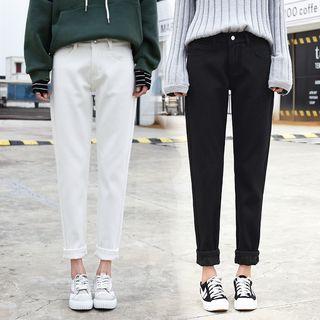 Straight-fit Harem Jeans