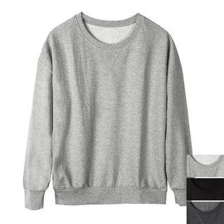 Round-neck Long-sleeve Sweatshirt