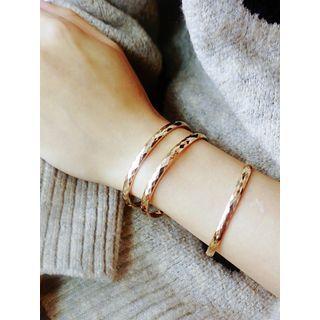 Diamond-cut Bangle