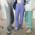 Fleece Loose-fit Sweatpants