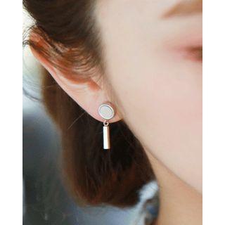 Tube / Bar / Ball / Hook / Stud Earrings (7 Pcs) & Ear Cuff Set (1 Pcs)
