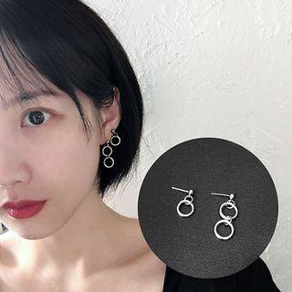 Stainless Steel Hoop Dangle Earring (various Designs)