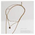 Layering Chain Necklace Set (3pcs) Gold - One Size