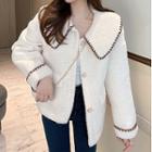 Faux Shearling Collared Jacket