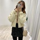 Knit Coat Light Almond - One Size