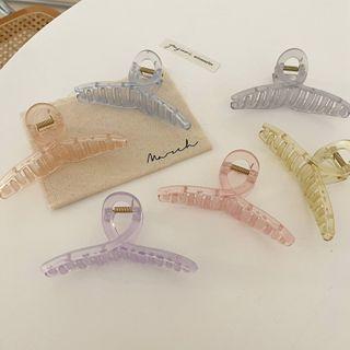 Transparent Plastic Hair Claw