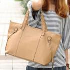 Faux-leather Tote