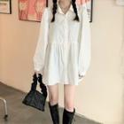 Sleeveless Top / Long-sleeve Shirt Dress