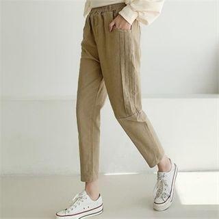 Pintuck Baggy Pants
