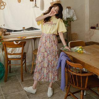 Love More Letter Print T-shirt