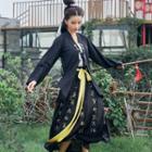 Spaghetti Strap Top / Light Jacket / A-line Maxi Skirt