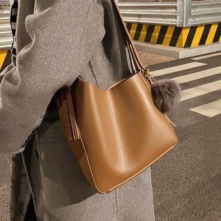 One-shoulder Bucket Bag