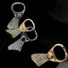 Pull Tab Alloy Earring