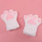 Cat Paw Fleece Gloves / Set