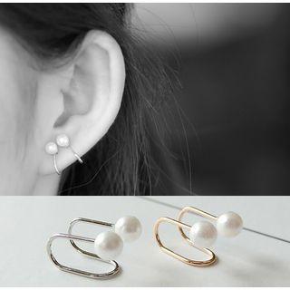 Beaded Clip-on Single Earring (1pc)
