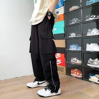 Side Zip Cargo Pants