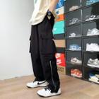 Side Zip Cargo Pants