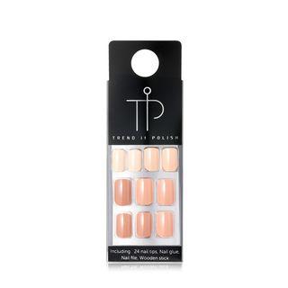 Macqueen - T.i.p. Lux Like Gel Nail Tip (#201 Soft Beige) 24pcs