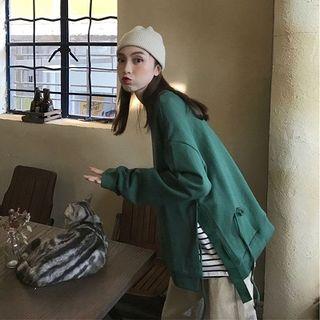 Slit Pullover / Wide Leg Pants
