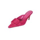 Buckle-front Mule