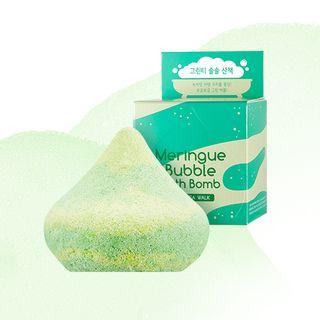 A'pieu - Meringue Bubble Bath Bomb (green Tea Walk) 1pc 100g