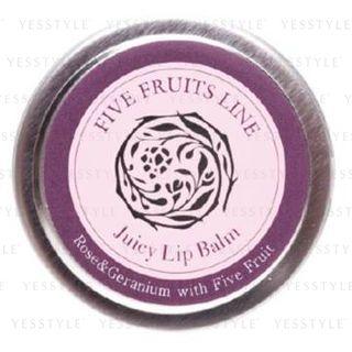 Fruits Roots - Juicy Lip Balm (rose And Geranium With Five Fruit) 15ml