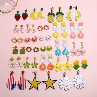 Alloy Drop Earring ( Various Designs )