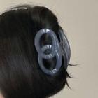 Plastic Hair Clamp 1pc - 2794a - Grayish Blue - One Size