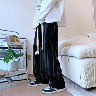 Drawstring Tie Dye Pants
