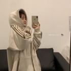 Striped Hoodie Jacket