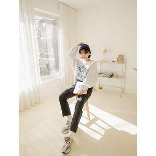 Mickey Mouse Oversized Pullover