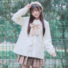 Sailor Collar Long-sleeve Shirt