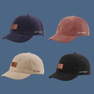 Applique Embroidered Lettering Baseball Cap