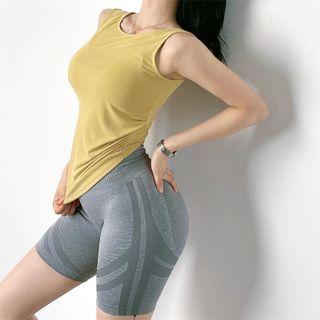 Quick-dry Slim-fit Sports Tank Top In 5 Colors