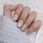 Pearl Faux Nail Patch Almond - One Size