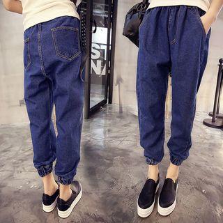 Cropped Jogger Jeans