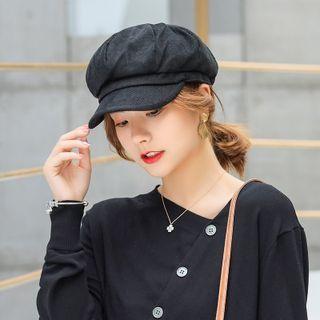 Fleece Lined Newsboy Cap