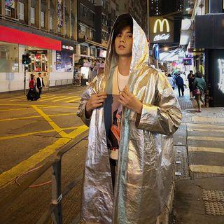Metallic Windbreaker