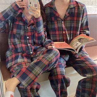 Couple Matching Set: Plaid Shirt + Pants