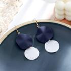 Star Stud Earring Al2828 - White & Navy Blue - One Size